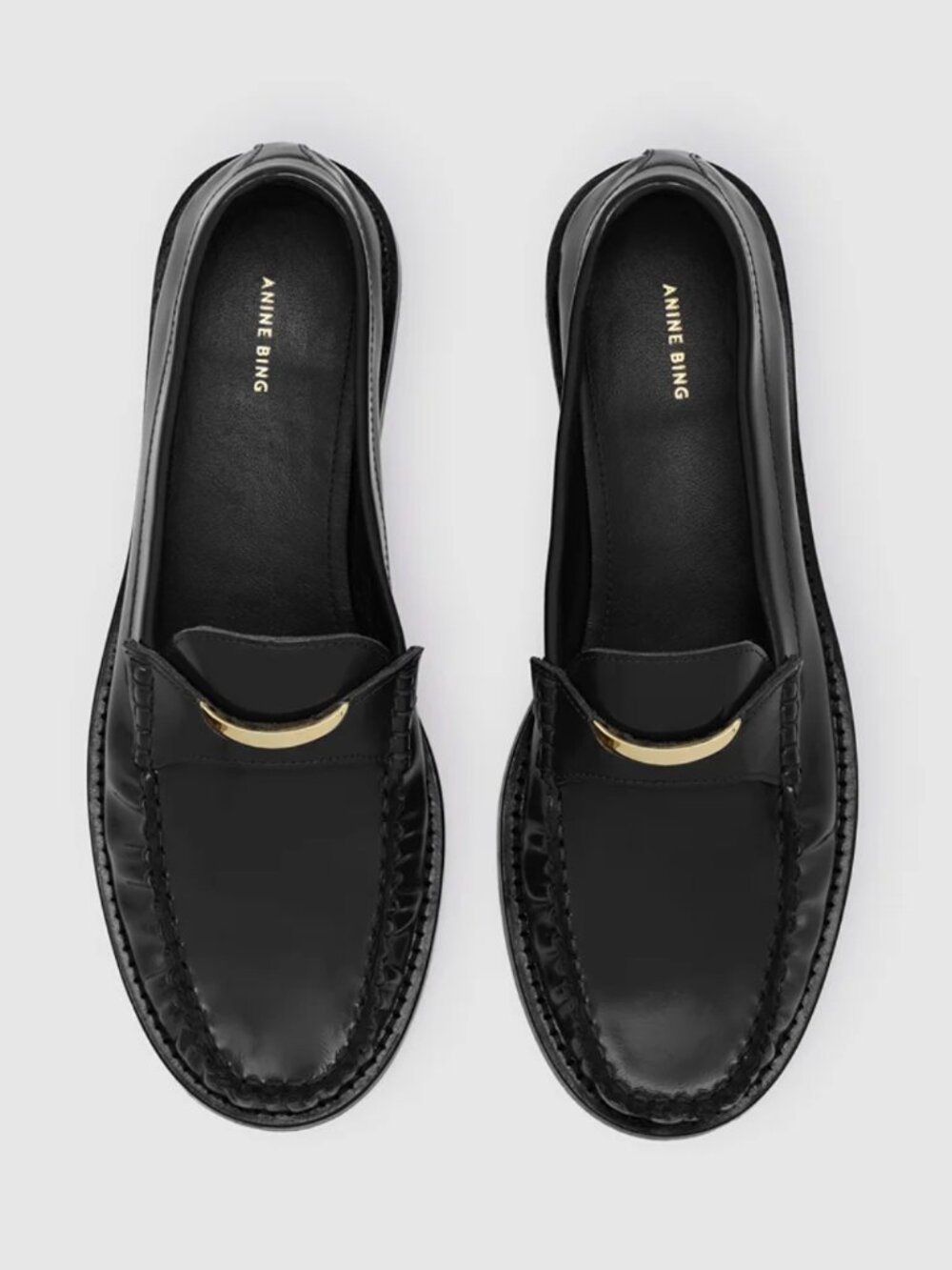 Amoc Loafer- Anine Bing - Black - 38